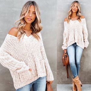 Unconditional love knit sweater